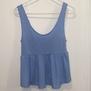 Olivia Rae light blue tank top